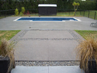 concrete pool surround - Hamilton, Waikato, New Zealand